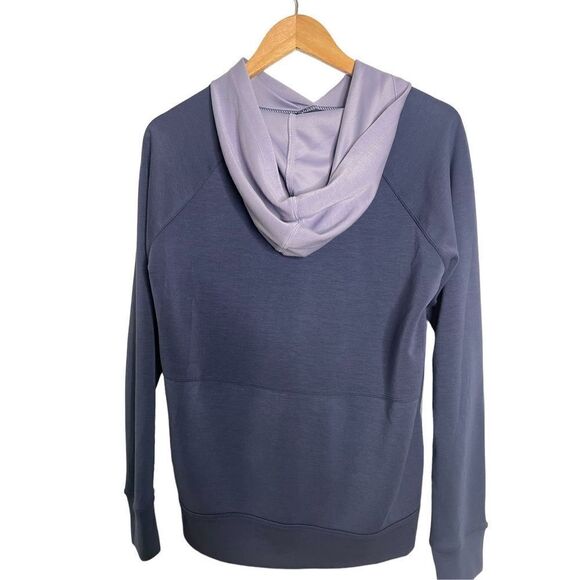 Gaiam Hudson butter soft Colorblock Hoodie blue sz M - Picture 4 of 6